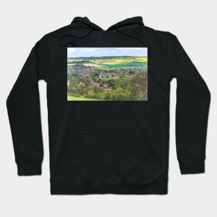 The Thames Valley From Lardon Chase Hoodie